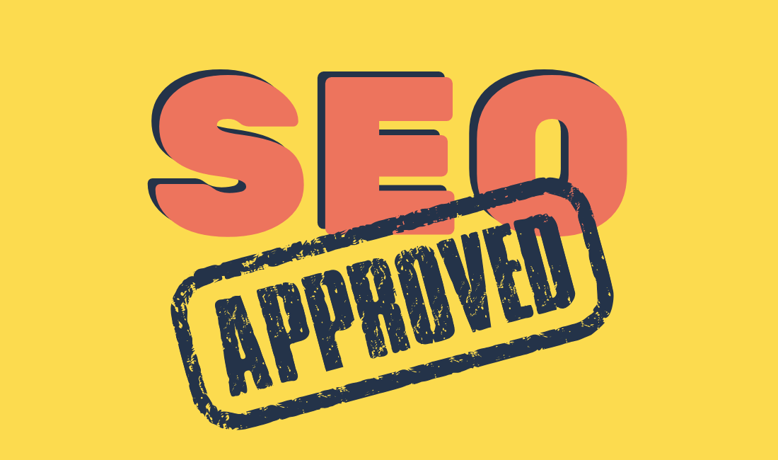 Image says, SEO approved. Page keyword phrase: Do you have to SEO a business name?